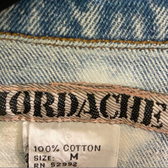 •Vintage distressed & bleached jordache vest size M• - Picture 2 of 2
